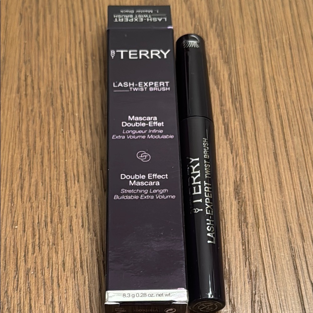 New By Terry Lash-Expert Twist Brush Double Effect Mascara in Master Black